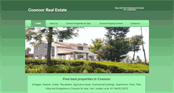 Desktop Screenshot of coonoorrealestate.com